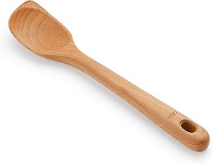 Wooden Corner Spoon and Scraper