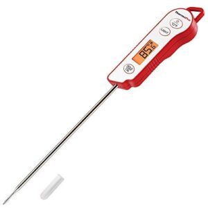 Digital Waterproof Instant Read Meat Thermometer for Grilling Cooking Food