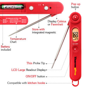 TP-03 Digital Instant-Read Thermometer